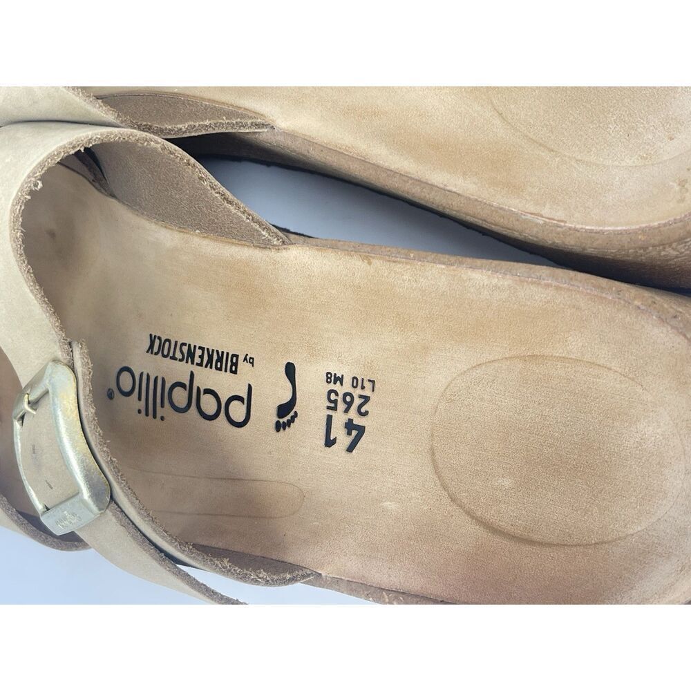 Birkenstock Papillio Almina Platform Sandals Sandcastle Tan Womens Size 10 US - Picture 4 of 10